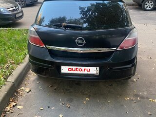 2009 Opel Astra H Рестайлинг, чёрный, 650000 рублей, вид 3