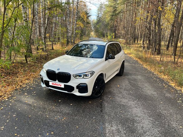 2019 BMW X5 30d IV (G05/G18), белый, 7340000 рублей