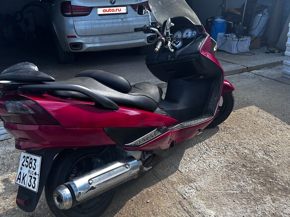 2007 Suzuki Burgman (SkyWave) 400, красный - вид 1