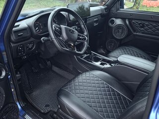 2021 Lada (ВАЗ) 2121 (4x4) Urban I Рестайлинг (2020), синий, 1099999 рублей, вид 2