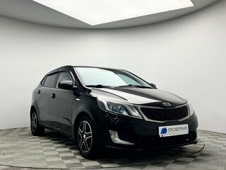 2012 Kia Rio 5-speed III, чёрный, 709000 рублей, вид 1