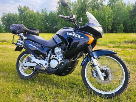 2000 Honda XL650V Transalp, чёрный, 455000 рублей, вид 3