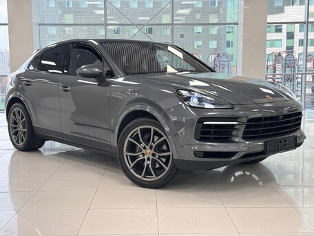 2021 Porsche Cayenne Coupé III, серый, вид 2