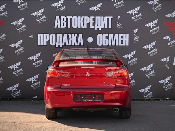 2008 Mitsubishi Lancer X, красный, 835000 рублей - вид 5