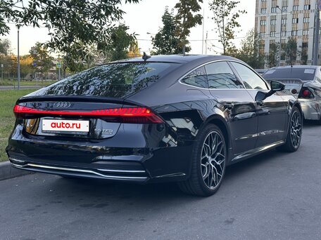 2019 Audi A7 55 TFSI II (4K), чёрный, 4750000 рублей, вид 2