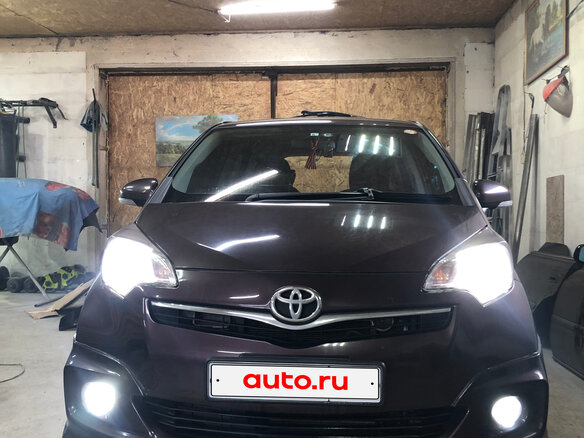 2011 Toyota Ractis II, фиолетовый - вид 5