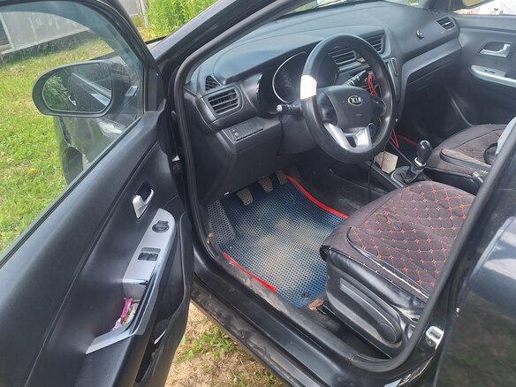 2013 Kia Rio III, чёрный - вид 7