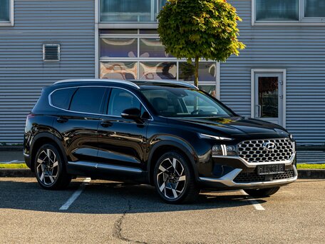 2021 Hyundai Santa Fe IV Рестайлинг, чёрный, 2795000 рублей, вид 3