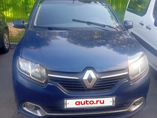 2014 Renault Logan II, синий, 400000 рублей, вид 1