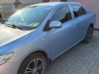2008 Toyota Corolla X (E140, E150), голубой, 985000 рублей, вид 3