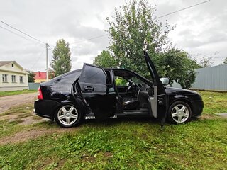 2011 Lada (ВАЗ) Priora I, чёрный, 550000 рублей, вид 4