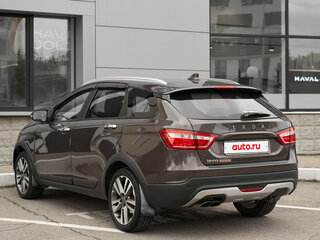 2017 Lada (ВАЗ) Vesta SW Cross I, коричневый, 817000 рублей, вид 3