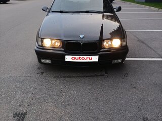 1991 BMW 3 серии M50 320i III (E36), чёрный, 499000 рублей, вид 4
