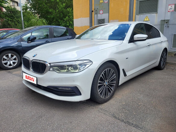 2017 BMW 5 серии 530d xDrive VII (G30/G31/G38), белый - вид 6