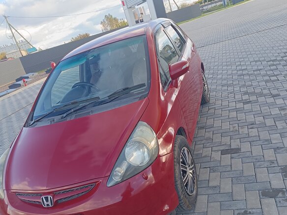 2004 Honda Fit I, красный, 320000 рублей - вид 2
