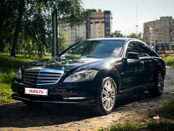 2009 Mercedes-Benz S-Класс 350 V (W221) Рестайлинг, чёрный, 2100000 рублей