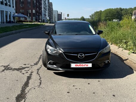 2013 Mazda 6 III (GJ), чёрный, 1155000 рублей, вид 2
