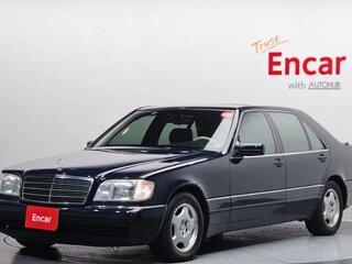1996 Mercedes-Benz S-Класс 320 III (W140) Рестайлинг, синий, 2990000 рублей, вид 1