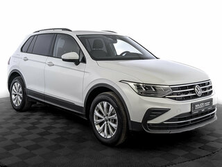 2021 Volkswagen Tiguan II Рестайлинг, белый, 3110000 рублей, вид 3