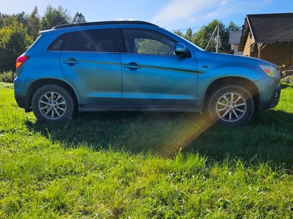 2012 Mitsubishi ASX I, голубой, 707000 рублей - вид 3