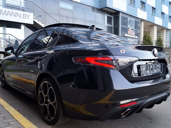 2023 Alfa Romeo Giulia II (952) Рестайлинг, чёрный - вид 6