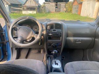 2004 Hyundai Santa Fe I, голубой, 370000 рублей, вид 5
