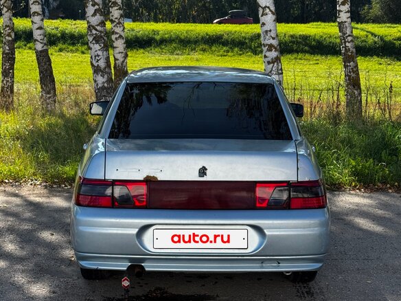 2002 Lada (ВАЗ) 2110, серебристый - вид 4