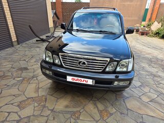 2006 Lexus LX 470 II Рестайлинг, чёрный, 3500000 рублей, вид 1