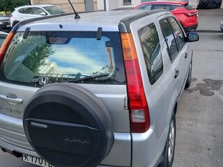 2002 Honda CR-V II, серебристый, 550000 рублей, вид 5