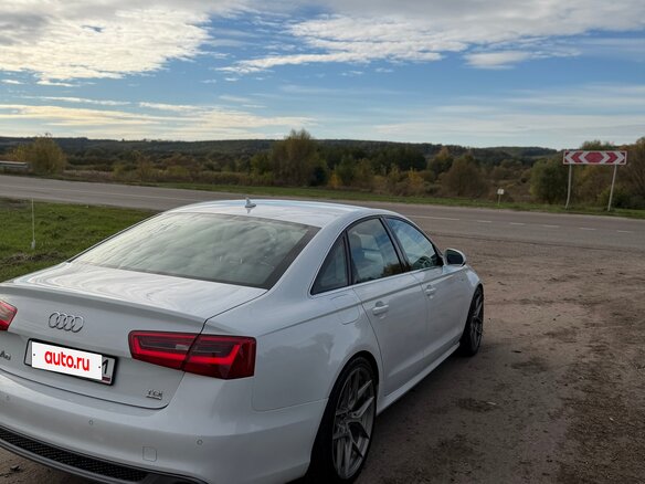 2014 Audi A6 IV (C7), белый - вид 3