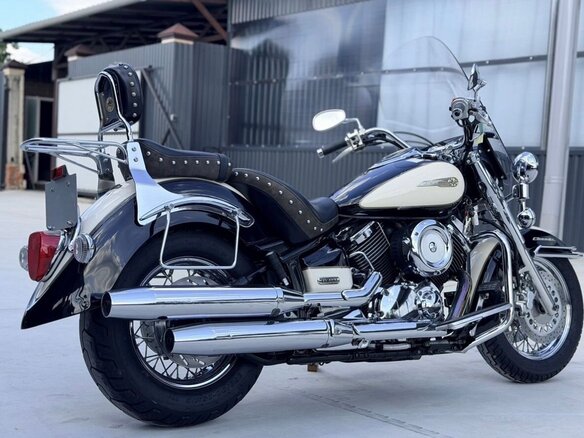 2006 Yamaha XVS1100, чёрный - вид 6