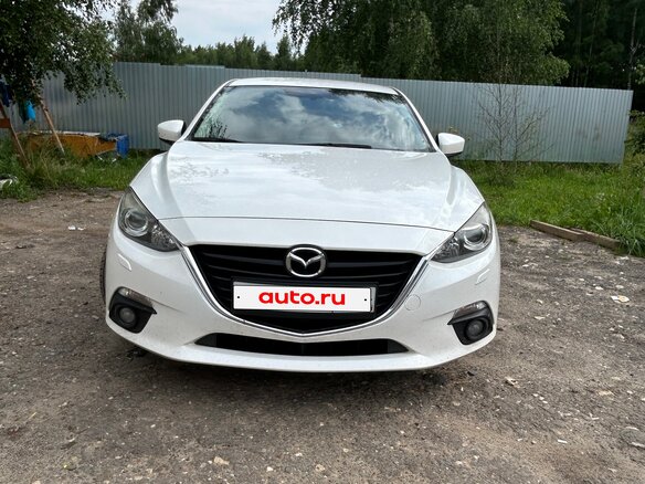 2015 Mazda 3 III (BM), белый - вид 1
