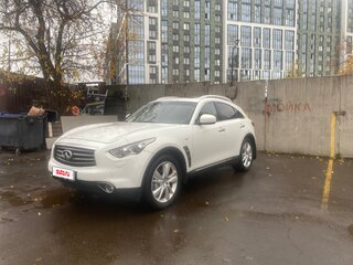 2012 Infiniti FX30d II (S51) Рестайлинг, белый, 1350000 рублей, вид 1