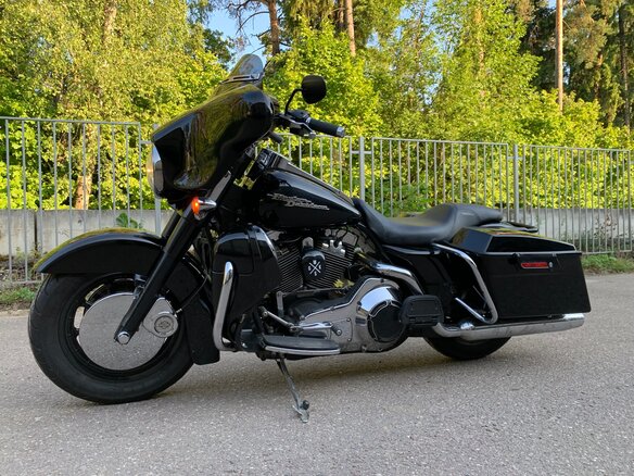 2003 Harley-Davidson Electra Glide, чёрный, 789000 рублей - вид 3