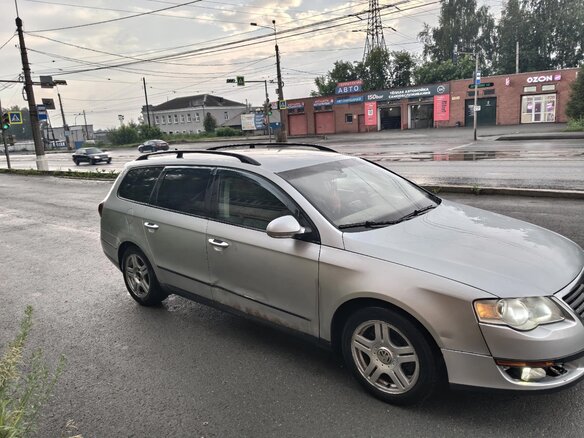 2007 Volkswagen Passat B6, серебристый, 400000 рублей - вид 5