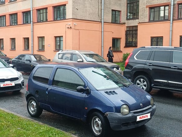 2000 Renault Twingo I, синий - вид 3