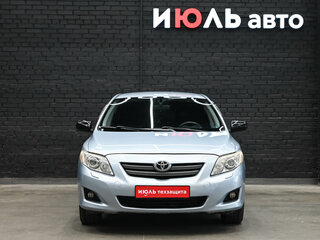 2008 Toyota Corolla X (E140, E150), голубой, 780000 рублей, вид 2