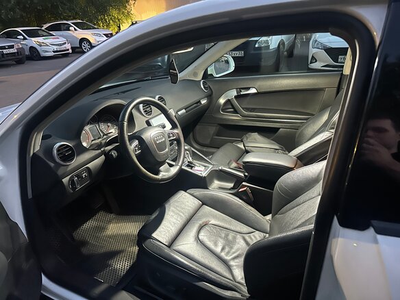2008 Audi A3 II (8P) Рестайлинг 2, белый, 720000 рублей - вид 5