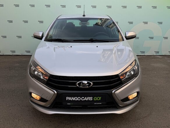 2017 Lada (ВАЗ) Vesta I, серебристый, 945000 рублей - вид 1