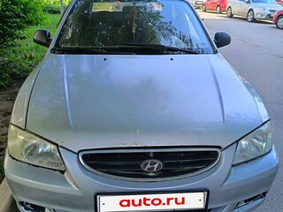 2006 Hyundai Accent ТагАЗ II, серебристый, 240000 рублей, вид 1