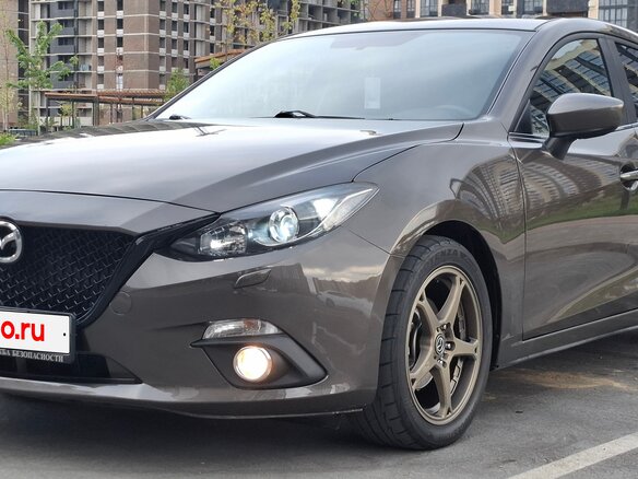 2014 Mazda 3 III (BM), серый, 1300000 рублей - вид 1