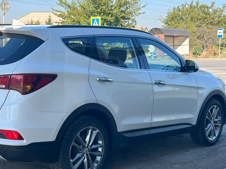 2015 Hyundai Santa Fe III Рестайлинг, белый, 3100000 рублей, вид 2