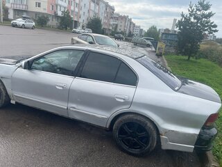 1996 Mitsubishi Galant VIII, серебристый, 95000 рублей, вид 4
