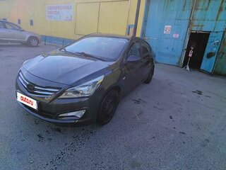 2016 Hyundai Solaris I Рестайлинг, серый, 590000 рублей, вид 2