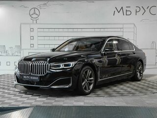 2020 BMW 7 серии Long 730Ld xDrive VI (G11/G12) Рестайлинг, чёрный, 6740000 рублей, вид 1