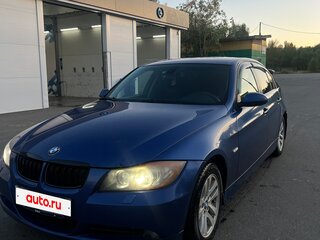 2007 BMW 3 серии 320i V (E90/E91/E92/E93), синий, 750000 рублей, вид 1