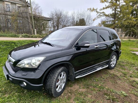 2008 Honda CR-V III, чёрный, 1480000 рублей