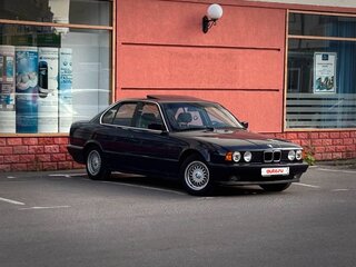 1992 BMW 5 серии 520i III (E34), синий, 785000 рублей, вид 4