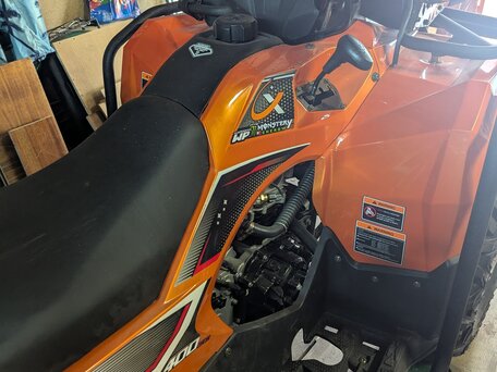 2026 Loncin Sumahao 400L, оранжевый, 340000 рублей, вид 3