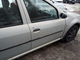 2009 Renault Logan I, серый, 495000 рублей, вид 3